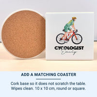 Personalised Cycologist Cyclist Ceramic Mug - detail 3