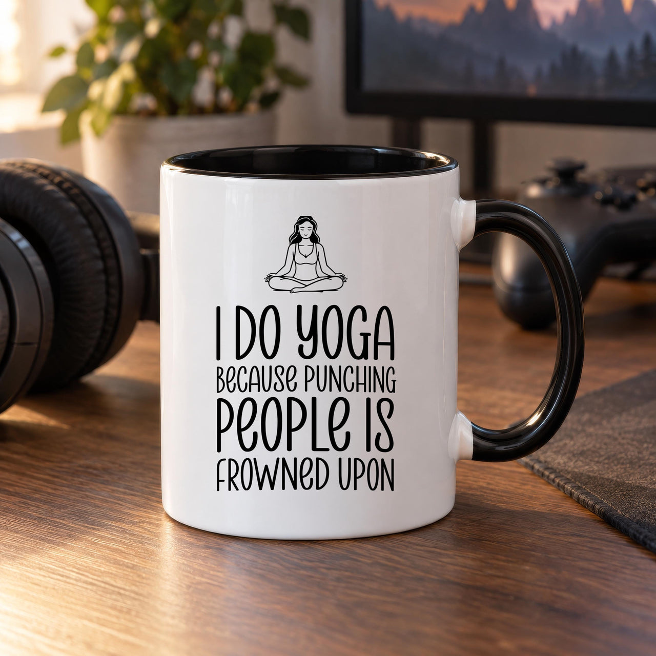 Funny Yoga Ceramic Mug - detail 7