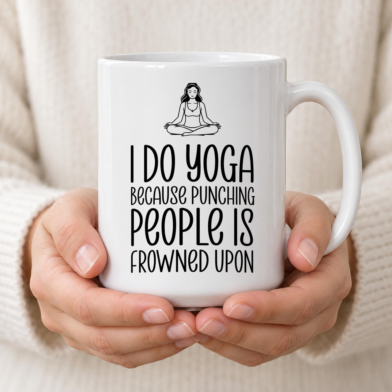 Funny Yoga Ceramic Mug - detail 13