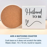 Engagement Husband and Wife To Be Ceramic Mug - detail 3