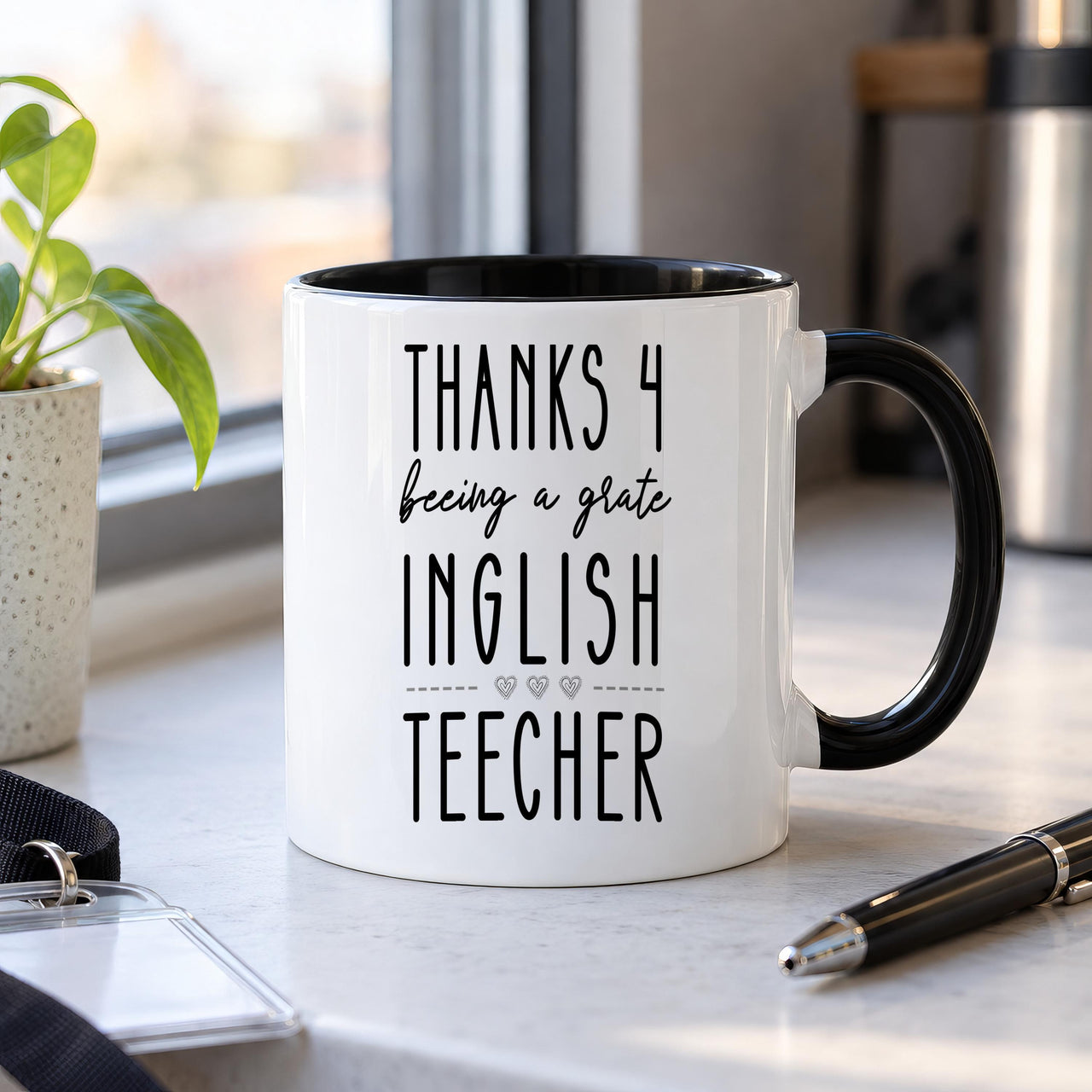 Funny English Teacher Ceramic Mug - detail 7