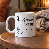 Engagement Husband and Wife To Be Ceramic Mug - detail 6