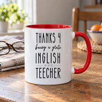 Funny English Teacher Ceramic Mug - detail 8