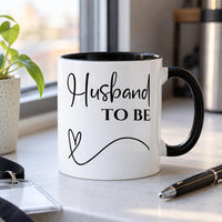 Engagement Husband and Wife To Be Ceramic Mug - detail 7