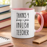 Funny English Teacher Ceramic Mug - detail 9