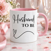 Engagement Husband and Wife To Be Ceramic Mug - detail 9