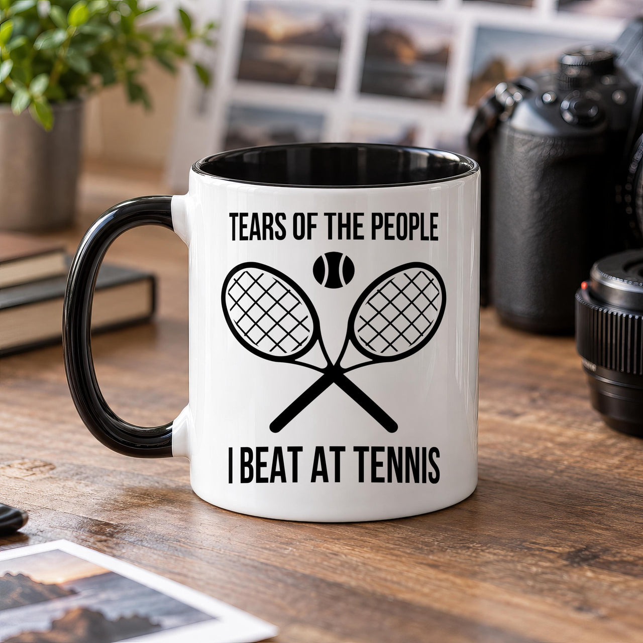 Tears of the People I Beat at Tennis Ceramic Mug - detail 7
