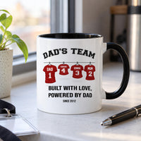 Personalised Dad's Team Ceramic Mug - detail 7
