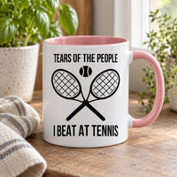 Tears of the People I Beat at Tennis Ceramic Mug - detail 9