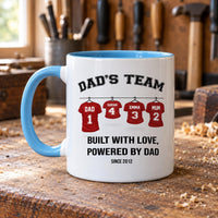 Personalised Dad's Team Ceramic Mug - detail 10