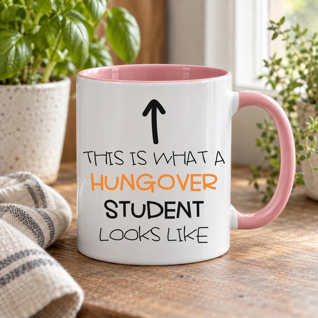 Funny Hungover Student Ceramic Mug - detail 8