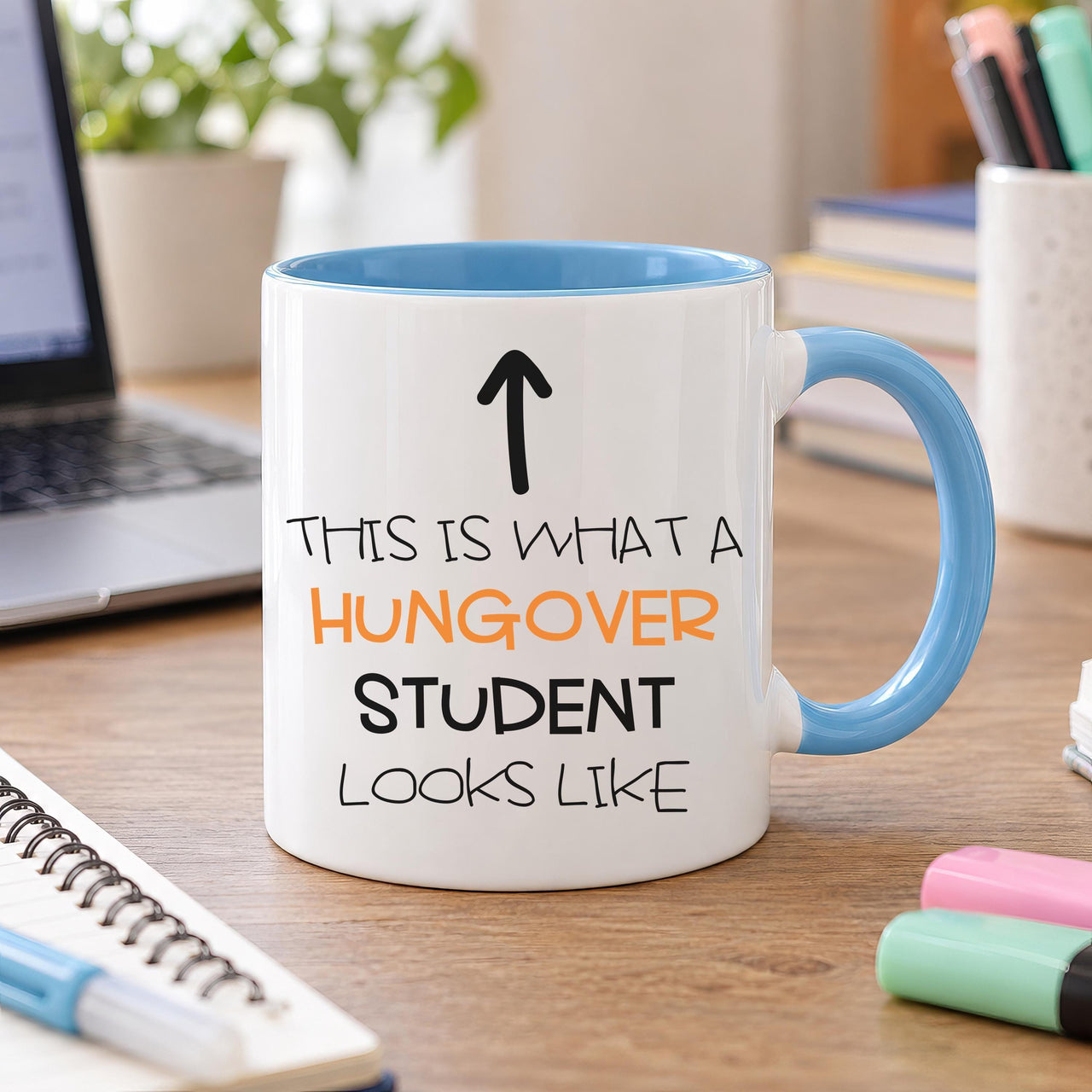 Funny Hungover Student Ceramic Mug - detail 9