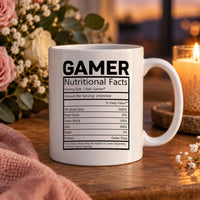 Funny Gamer Ceramic Mug - lifestyle