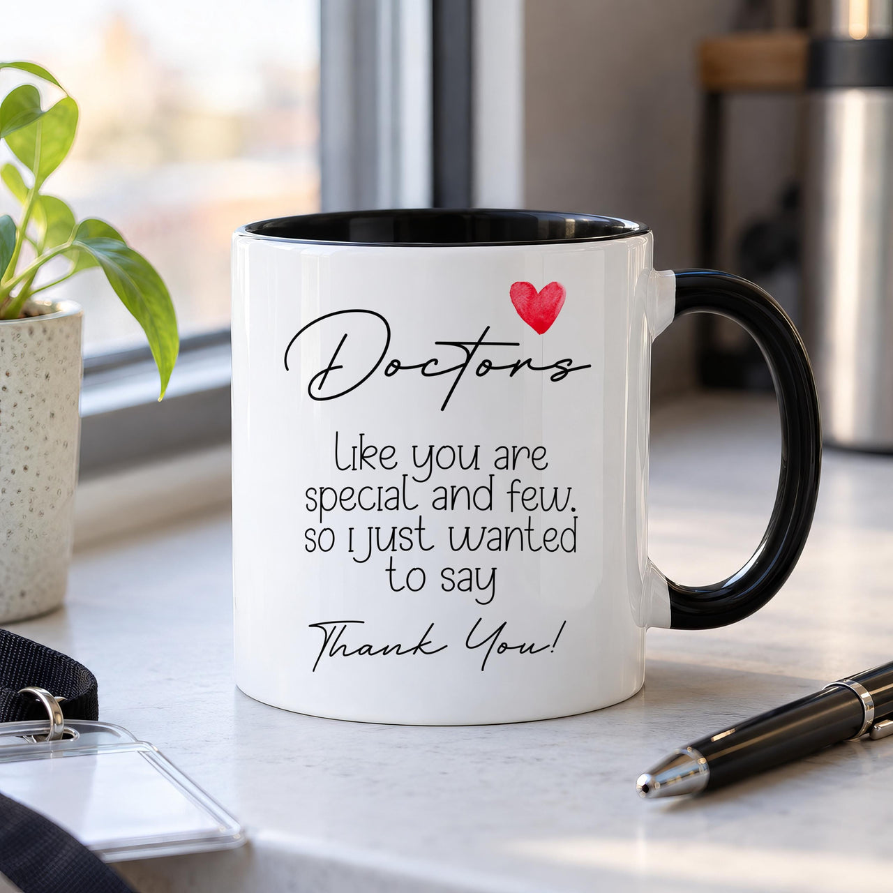 Thank You Doctor Ceramic Mug - detail 7