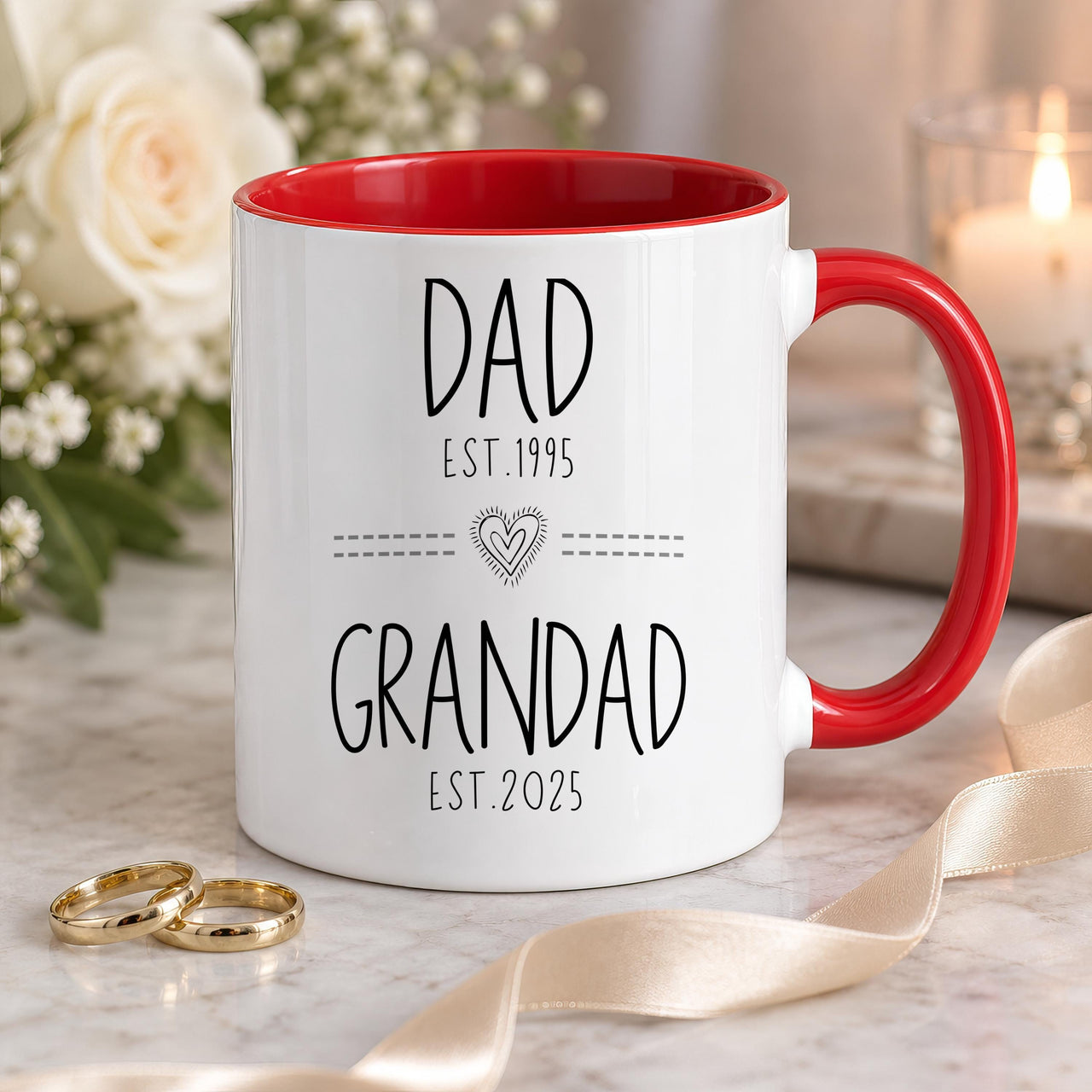 Personalised Dad to Grandad Ceramic Mug - detail 8