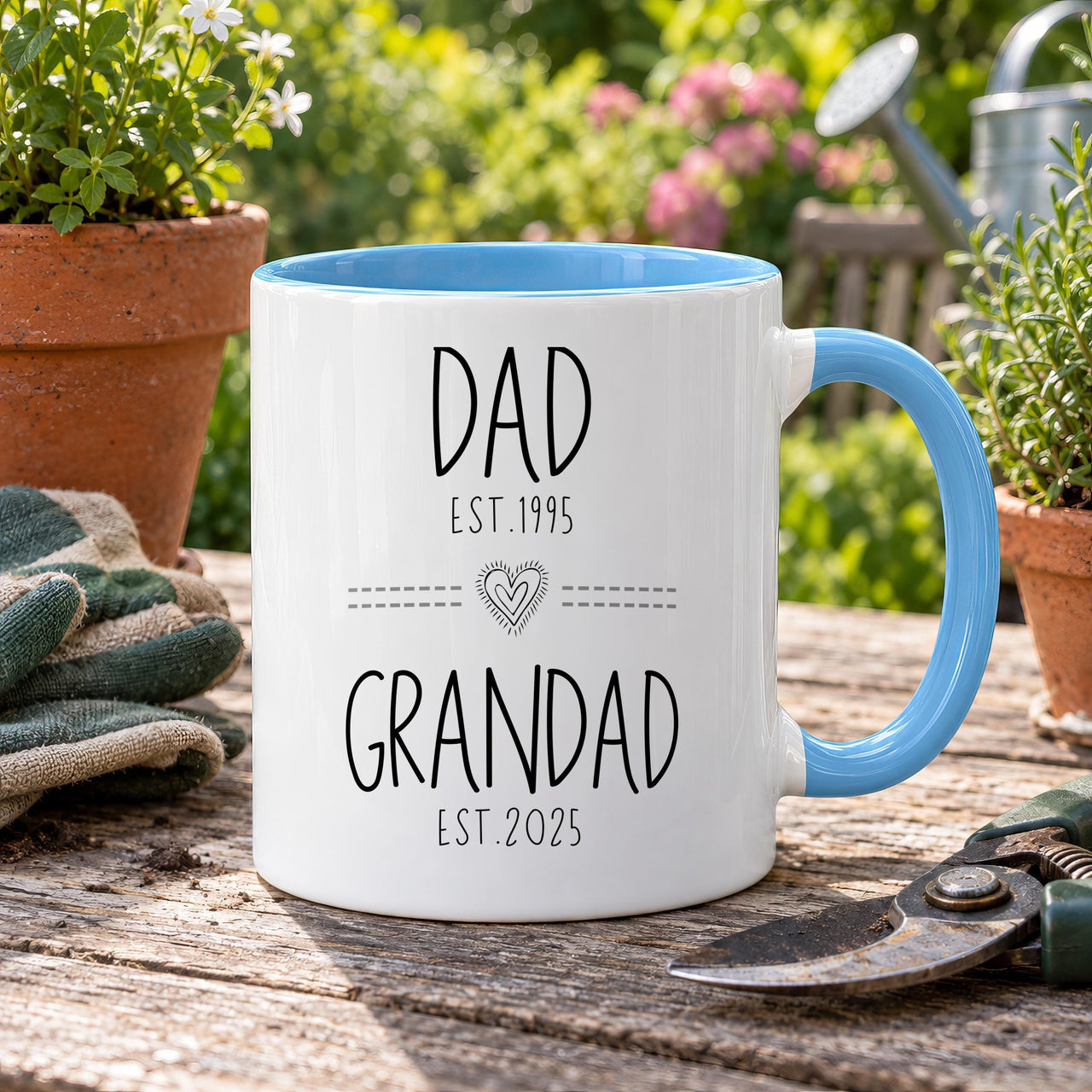 Personalised Dad to Grandad Ceramic Mug - detail 10