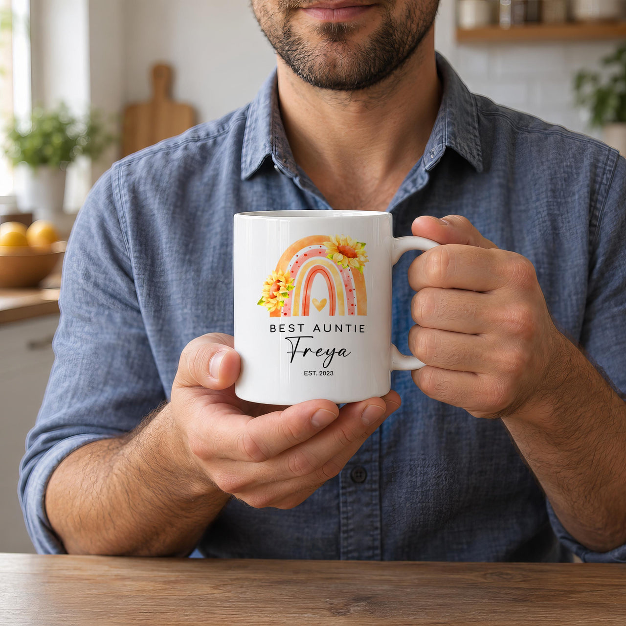 Personalised Aunt Ceramic Mug - detail 6