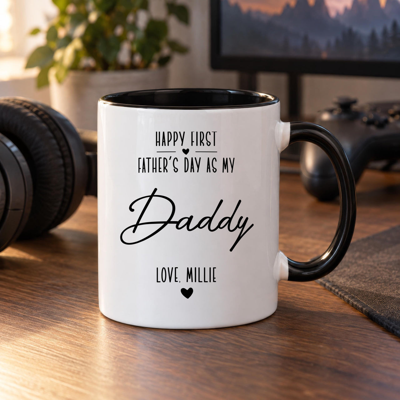 Personalised First Fathers Day Ceramic Mug - detail 7