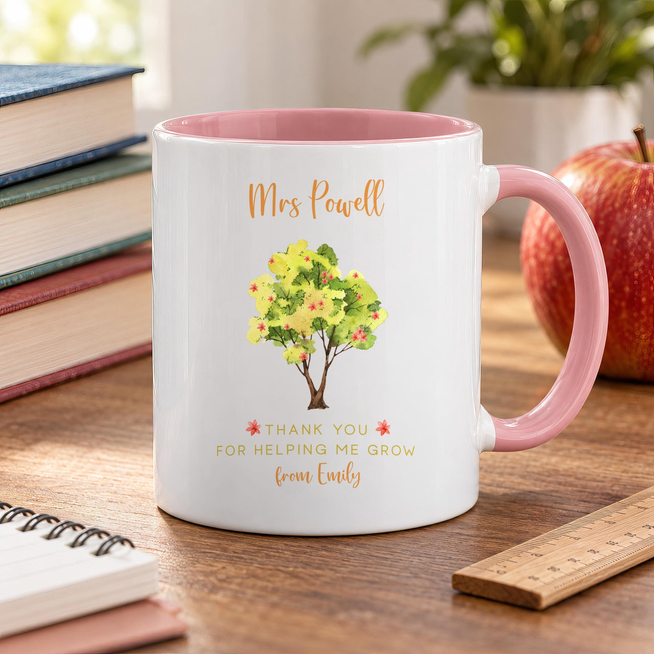 Personalised Teacher Thank You Ceramic Mug - detail 9