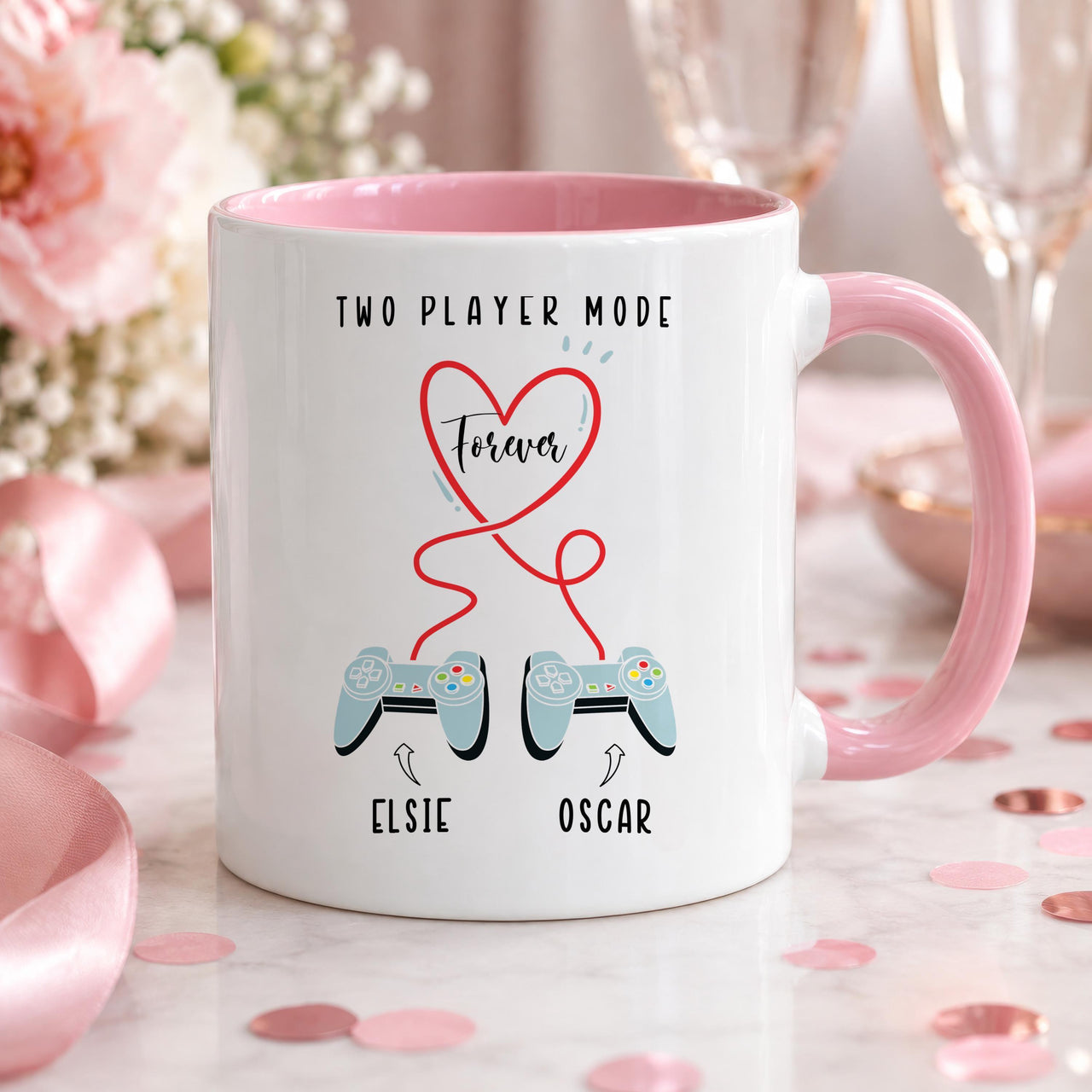 Personalised Two Player Ceramic Mug - detail 9