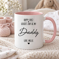 Personalised First Fathers Day Ceramic Mug - detail 9