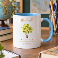 Personalised Teacher Thank You Ceramic Mug - detail 10