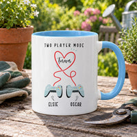 Personalised Two Player Ceramic Mug - detail 10