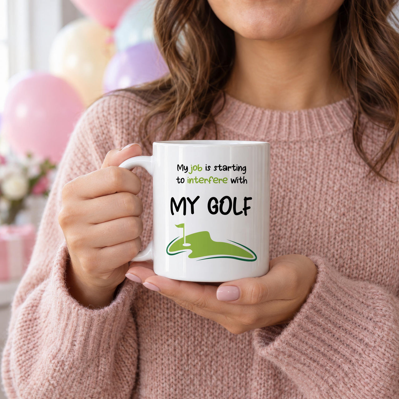 Funny Golf Ceramic Mug - detail 6