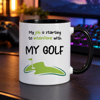 Funny Golf Ceramic Mug - detail 7