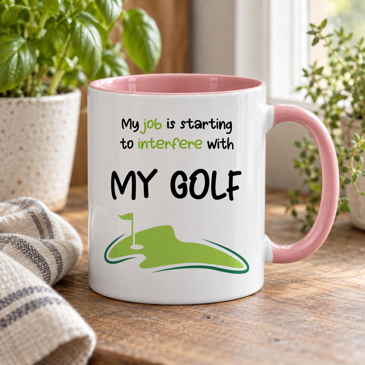 Funny Golf Ceramic Mug - detail 9