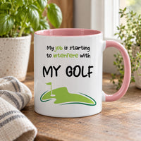 Funny Golf Ceramic Mug - detail 9