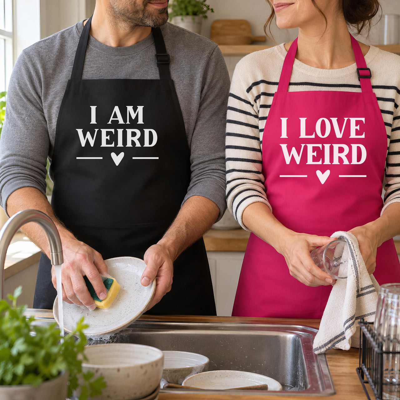 Matching Couples Apron