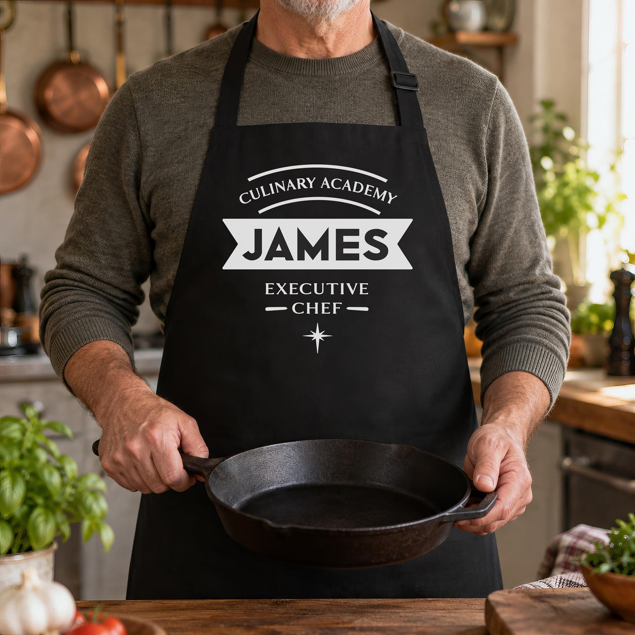 Personalised Culinary Academy Apron