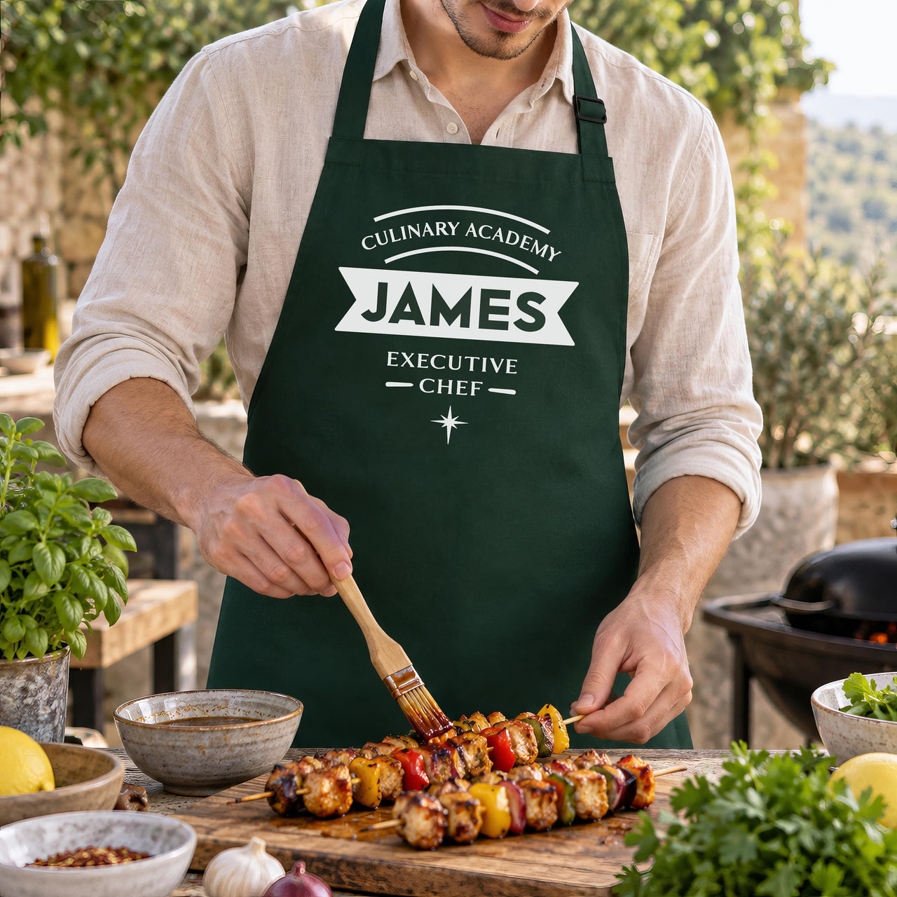 Personalised Culinary Academy Apron