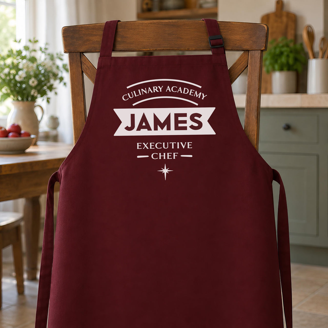 Personalised Culinary Academy Apron