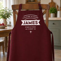 Personalised Culinary Academy Apron