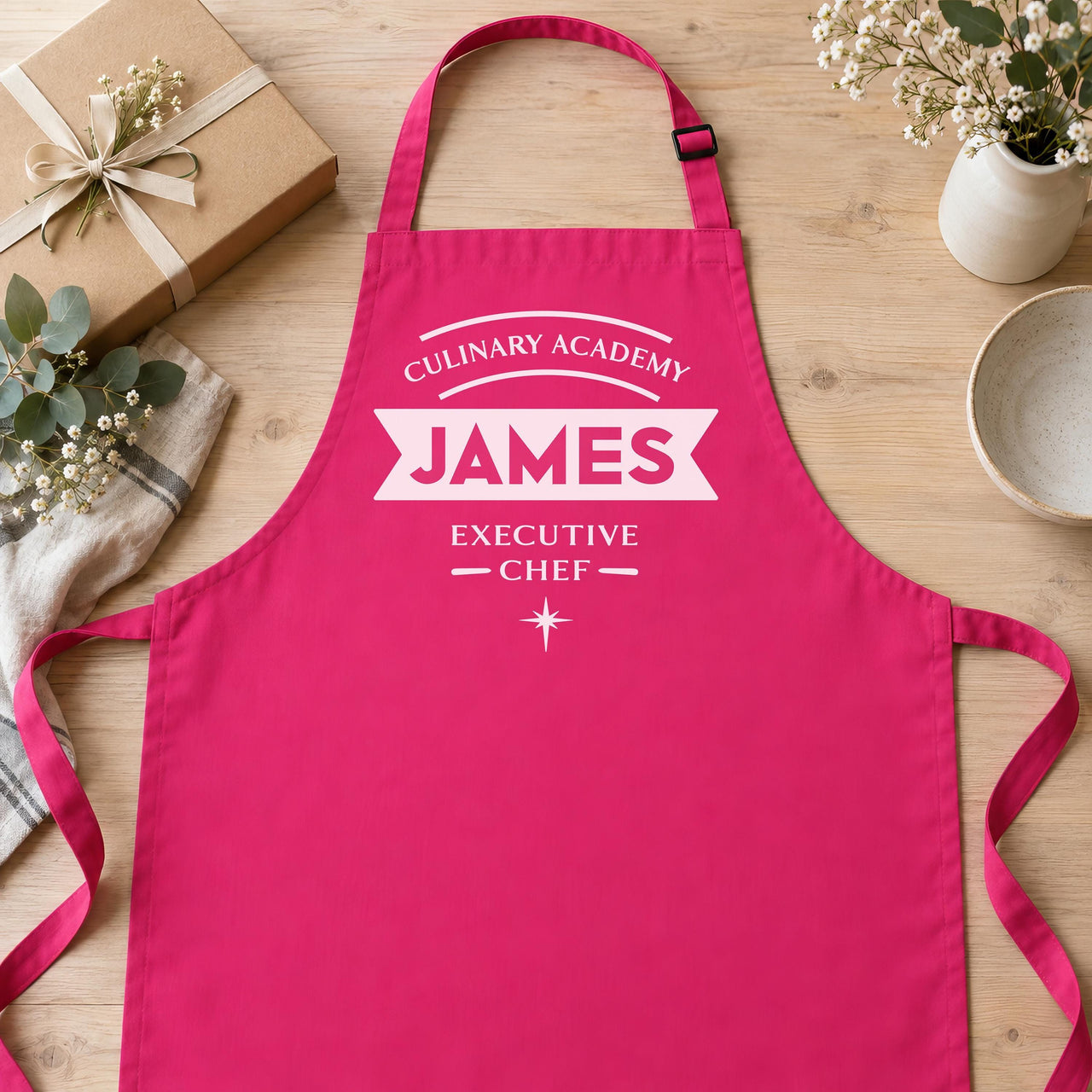 Personalised Culinary Academy Apron