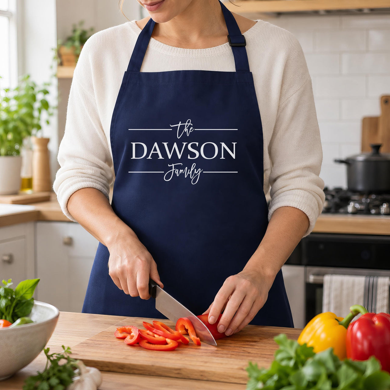 Personalised Family Apron