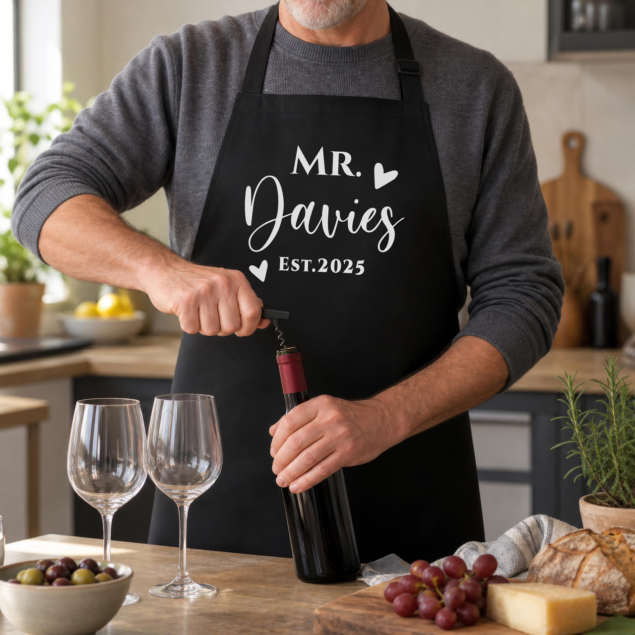 Personalised Wedding Apron