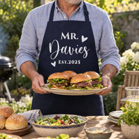 Personalised Wedding Apron