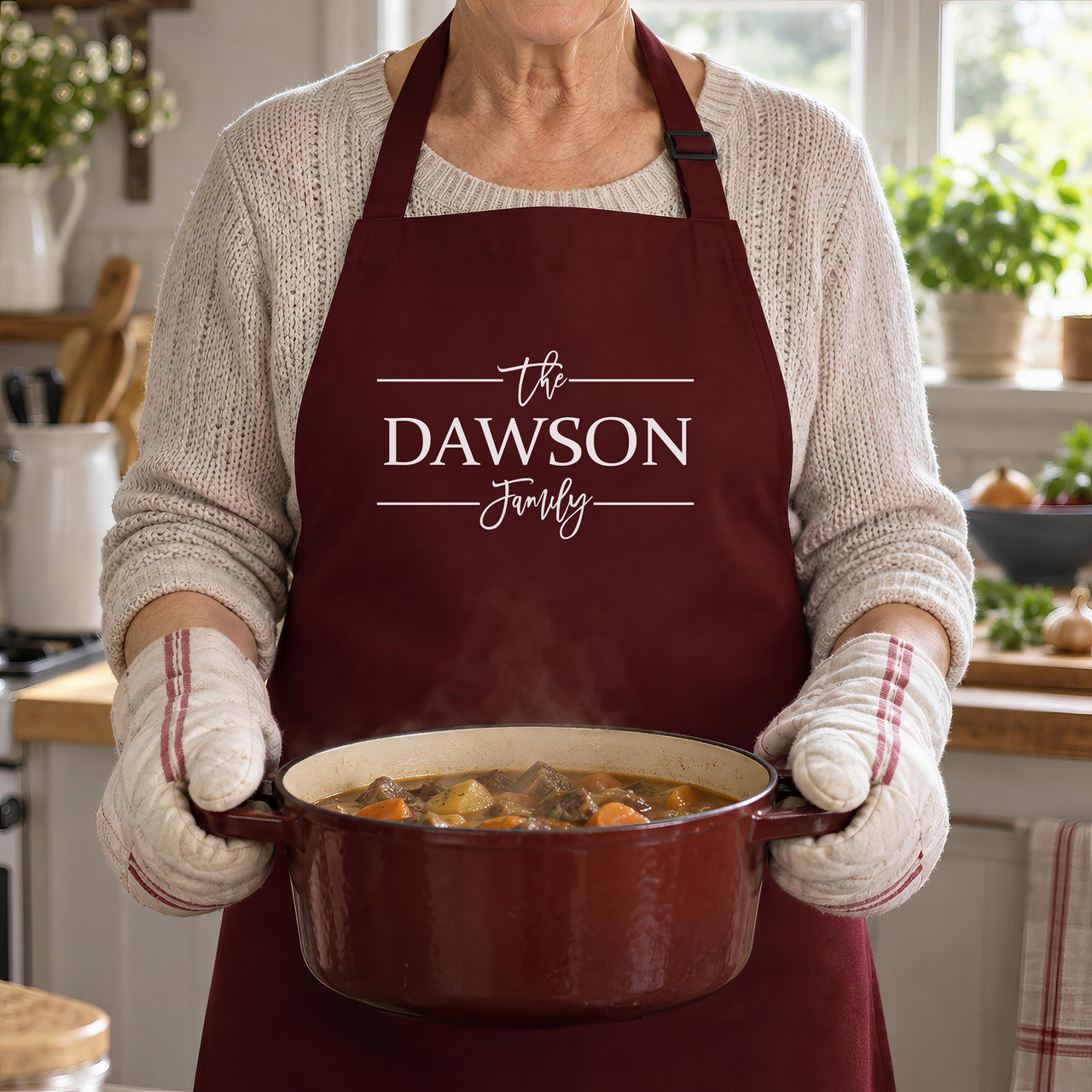 Personalised Family Apron