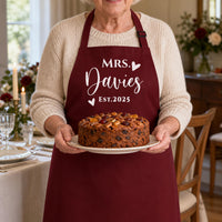 Personalised Wedding Apron
