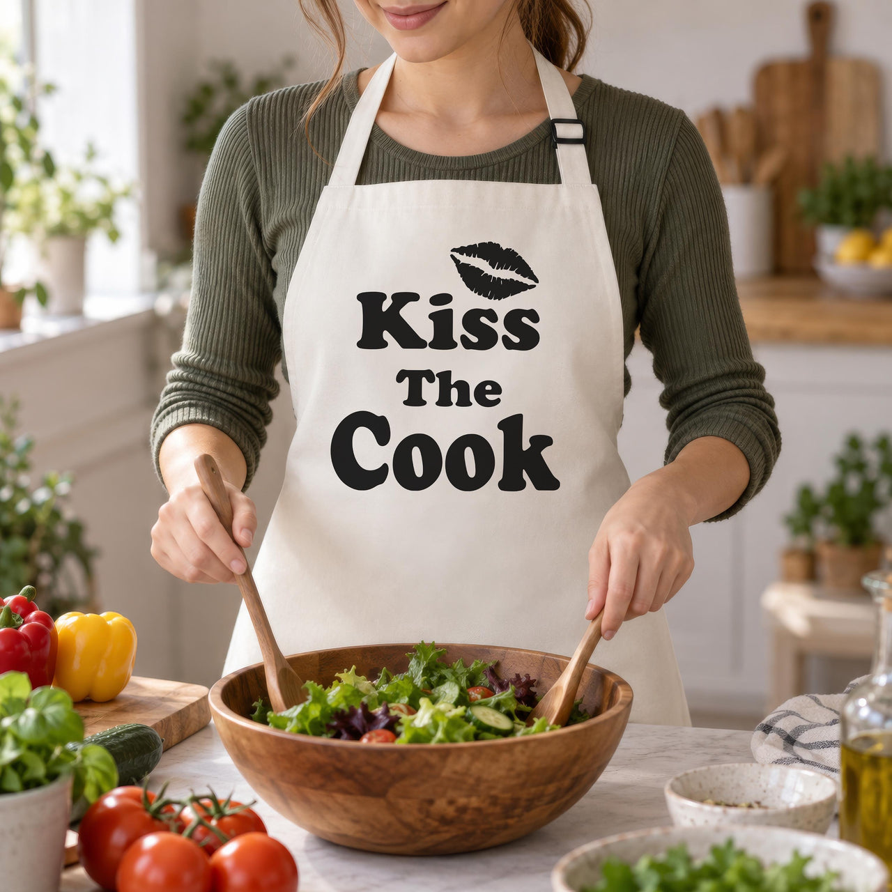 Kiss The Cook Apron