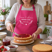 Personalised Baking Love Apron