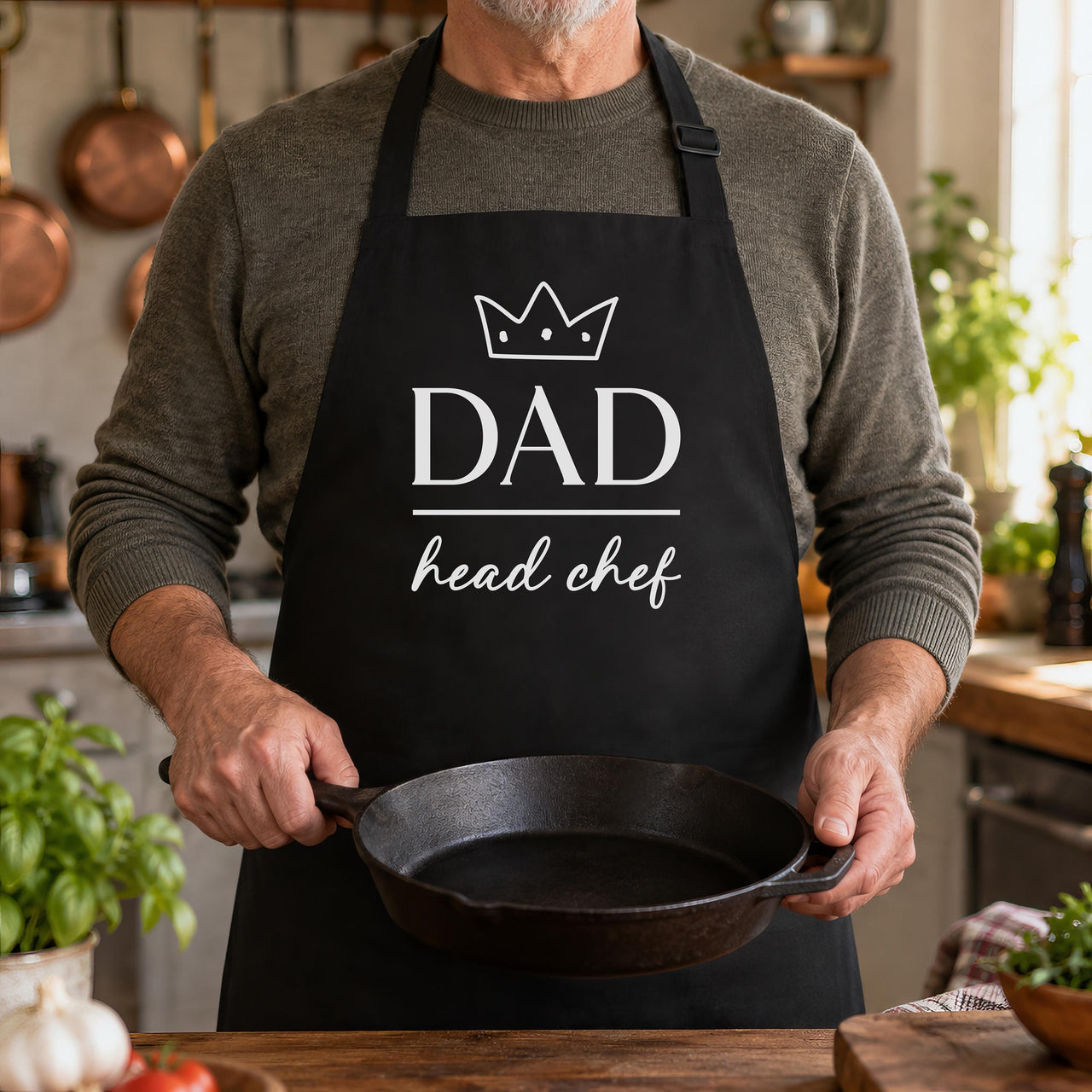 Dad Head Chef Apron