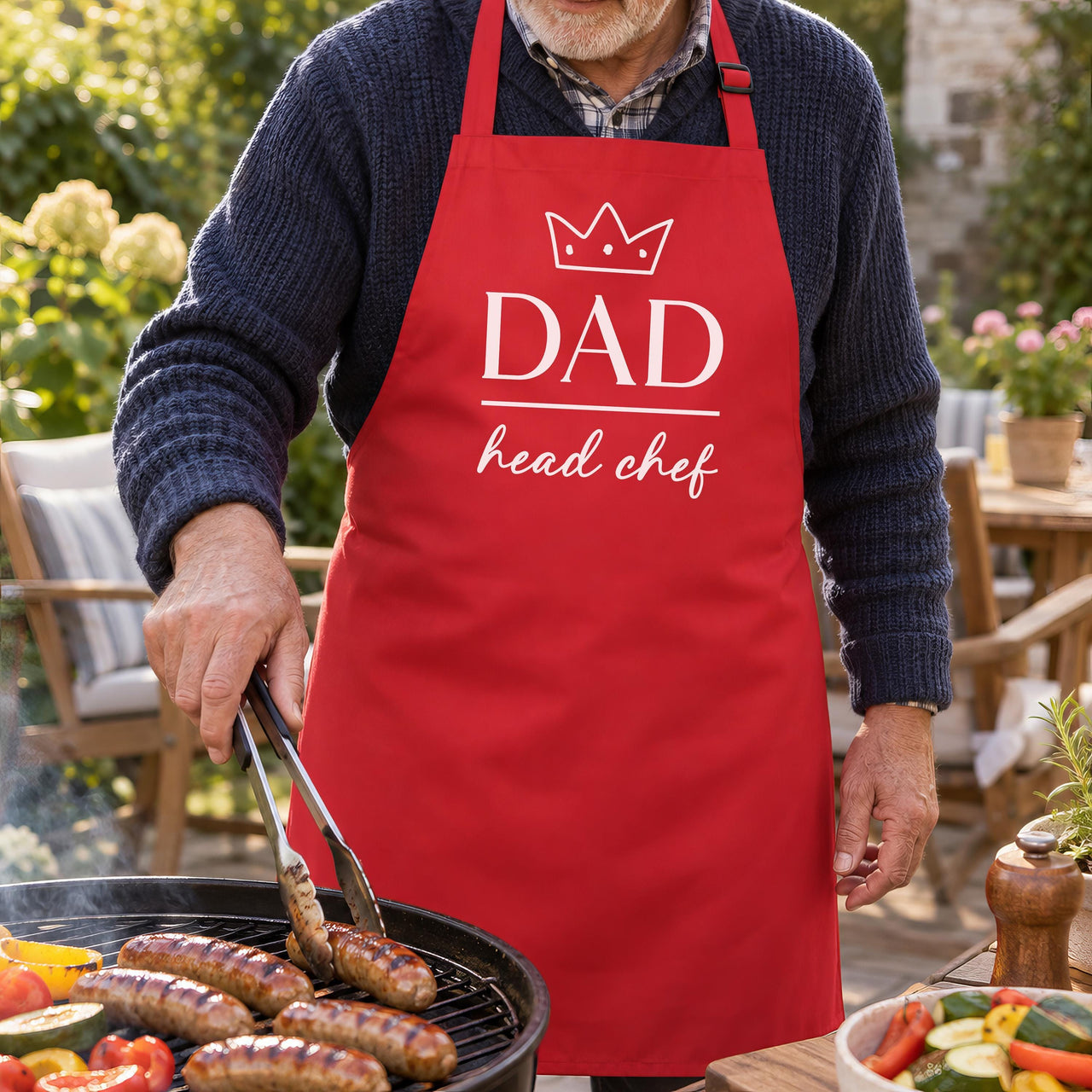 Dad Head Chef Apron