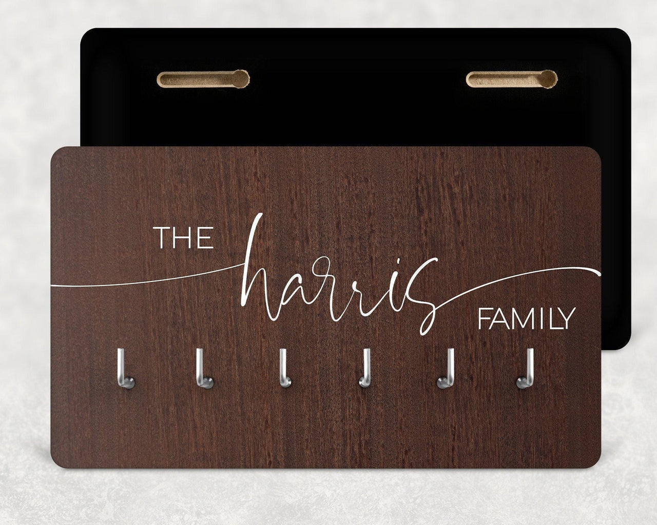 Personalised Family Key Holder