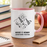 Personalised Mountain Range Ceramic Mug - detail 9