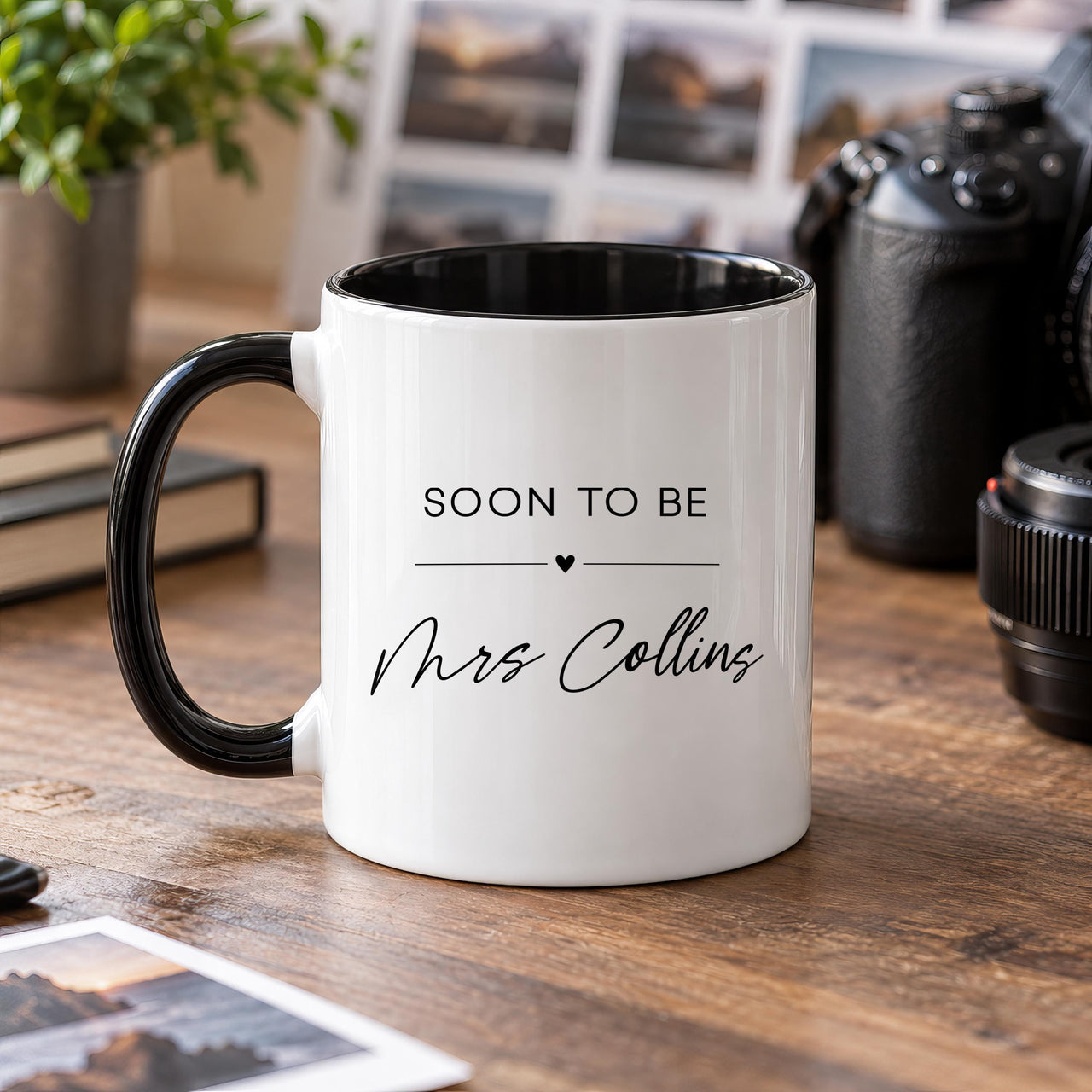 Personalised Engagement Ceramic Mug - detail 6