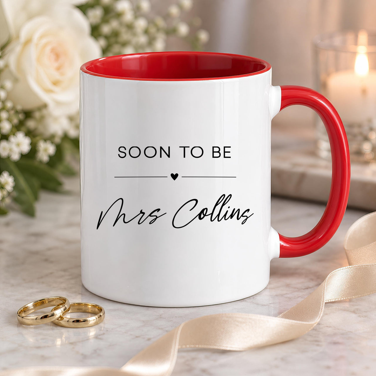 Personalised Engagement Ceramic Mug - detail 7